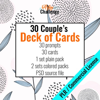 NEW! Couple's Deck of Cards