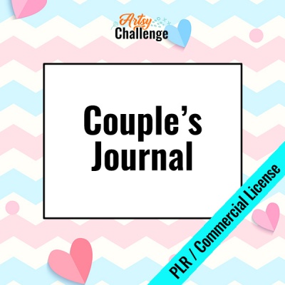 Couple's Journal with PLR and CU License