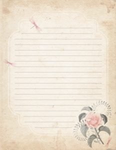 Rose Vintage Journal | Artsy Challenge